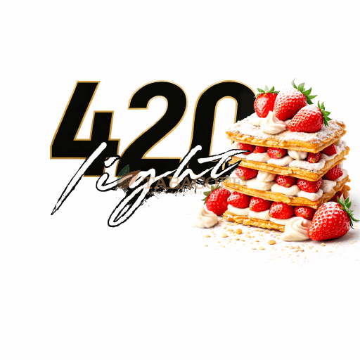 Табак для кальяна 420 Light Клубничный мильфей 40 гр